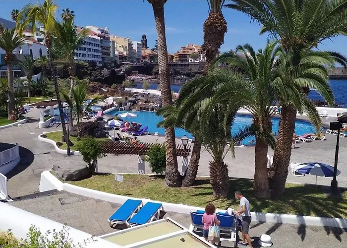 Fantastico 1 - Grossem Balkon - Gratis Parkplatz - Klimaanlage - Zentrumsnaehe Und Meernaehe Appartement Puerto de la Cruz (Tenerife)