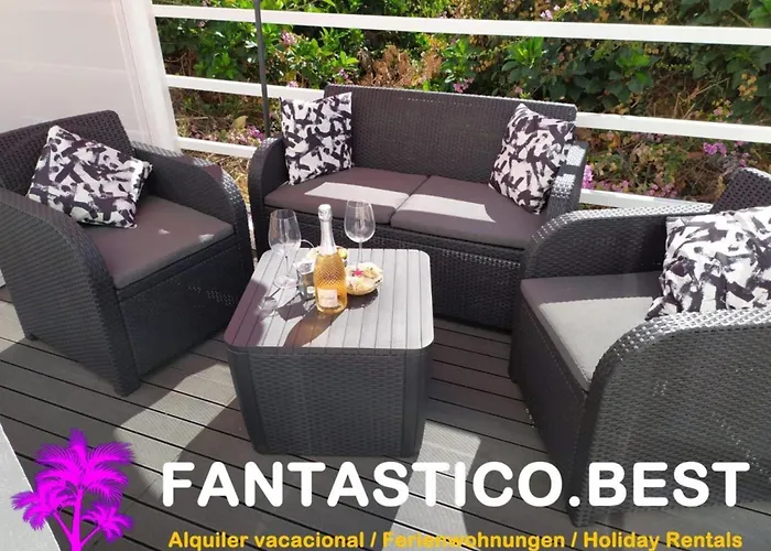 Fantastico 1 - Grossem Balkon - Gratis Parkplatz - Klimaanlage - Zentrumsnaehe Und Meernaehe *