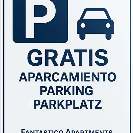 Appartement Fantastico 1 - Grossem Balkon - Gratis Parkplatz - Klimaanlage - Zentrumsnaehe Und Meernaehe *