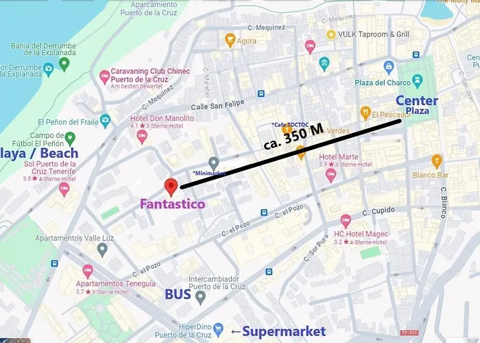 Fantastico 1 - Grossem Balkon - Gratis Parkplatz - Klimaanlage - Zentrumsnaehe Und Meernaehe *